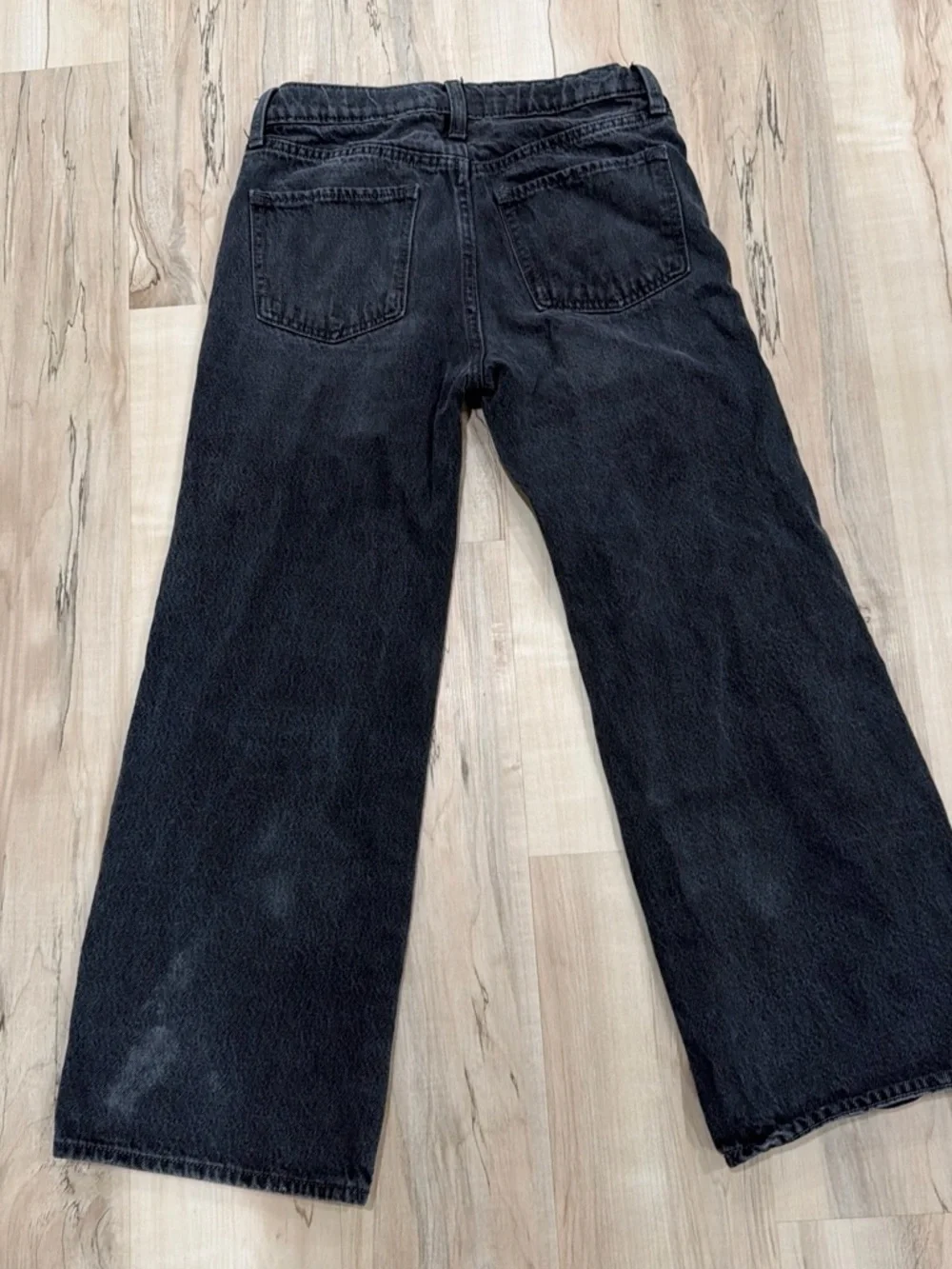 Old Navy Black Wide-Leg Kids Jeans